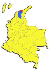 Mapa de Santa Marta Colombia